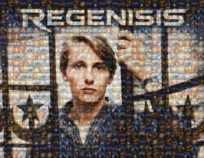 REGENISIS mosaic artwork